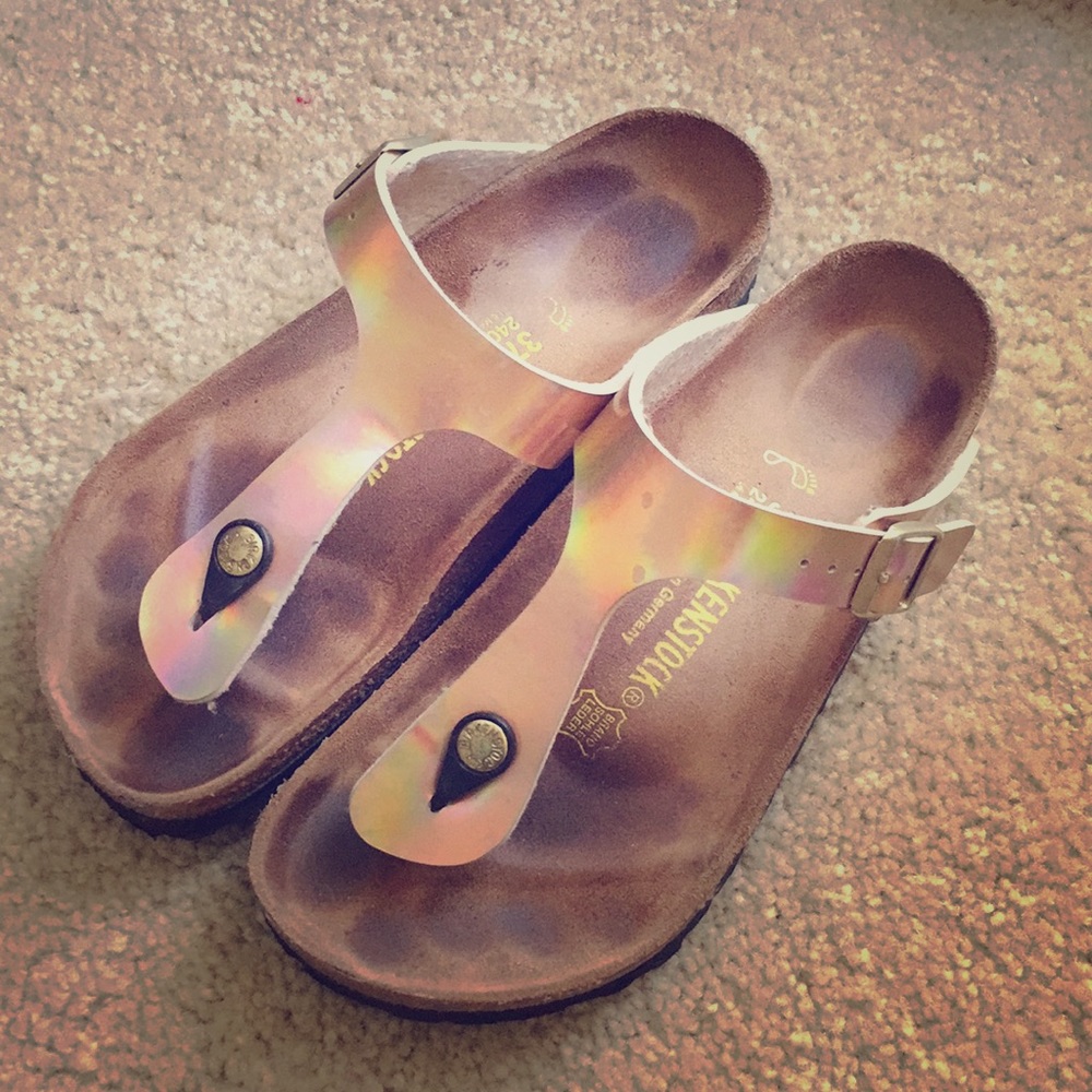 Rose Gold Mirror Gizeh DISCONTINUED Birkenstock